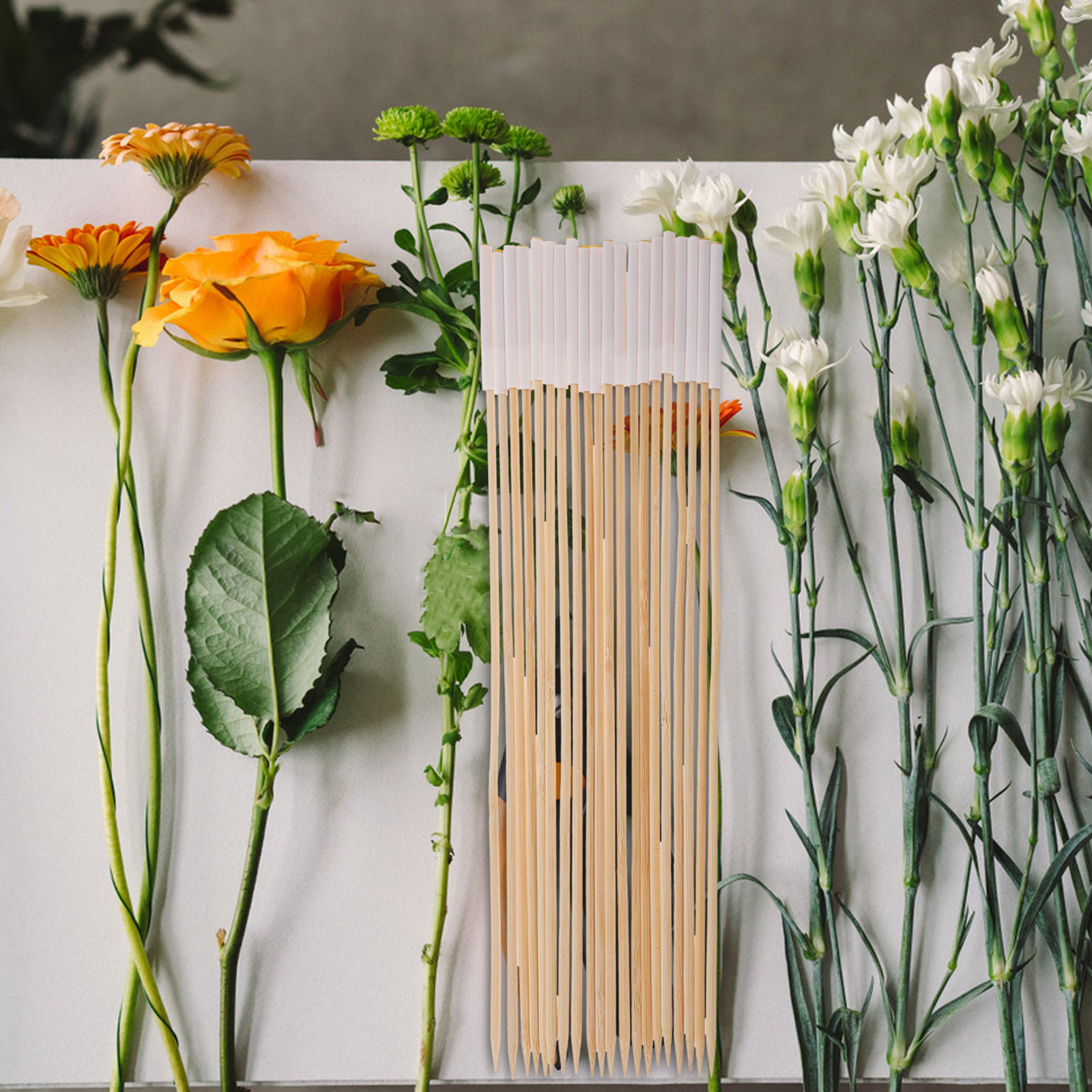 Florist Supply Shop - 20Pcs Floral Stem DIY Bamboo Craft