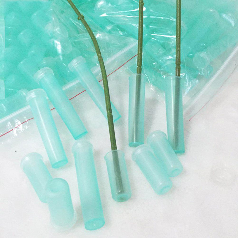 Florist Supply Shop - 20Pcs Floral Water Tubes Sky Blue