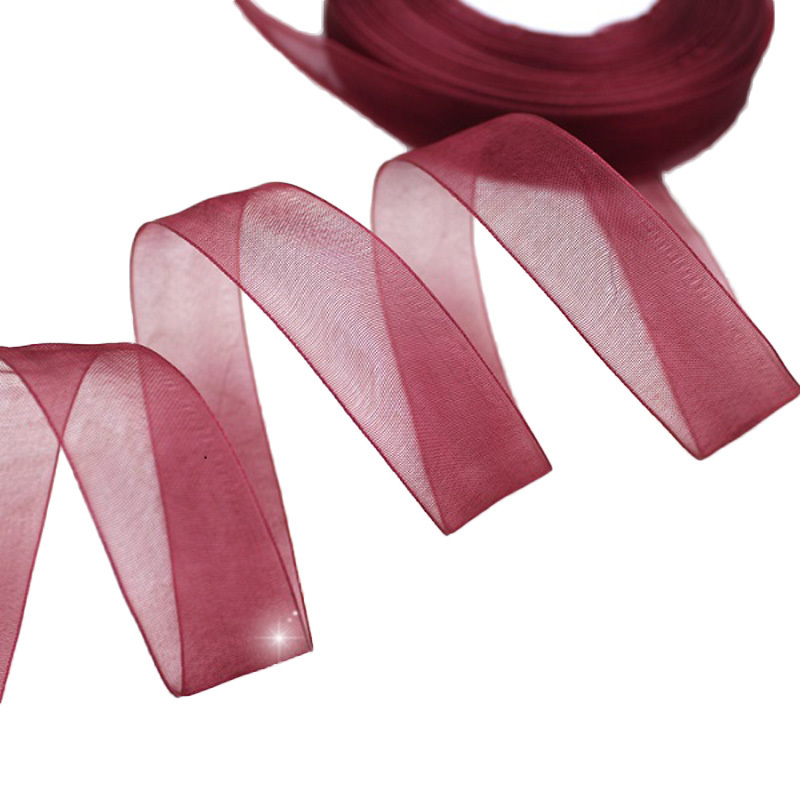 (50 yards/roll) 3/4'' (20mm) W - Ribbon Organza Roll ulasan dan harga