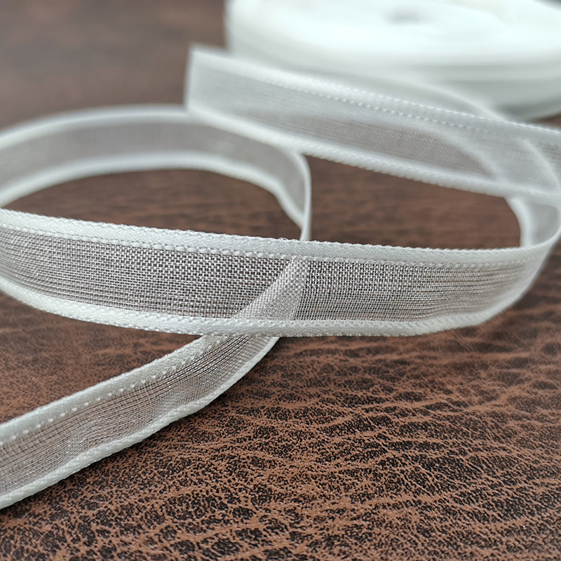 (50 Yards/roll) 3/8'' (10mm) B - Ribbon Organza Roll ulasan dan harga