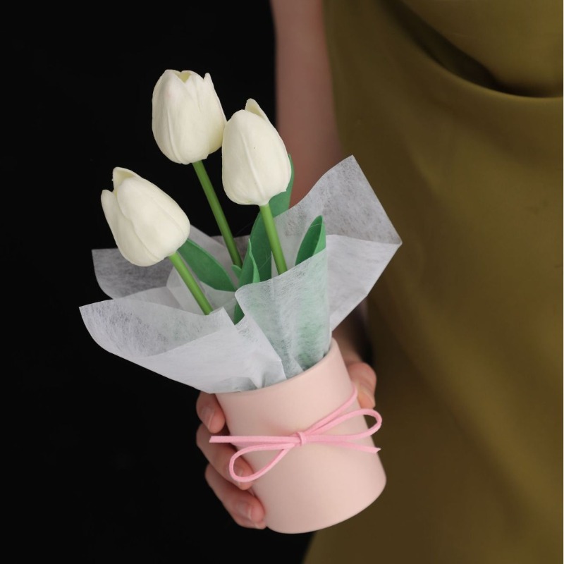 Tulip Flower Box Handmade Croc - Florist Supply Buckets ulasan dan harga
