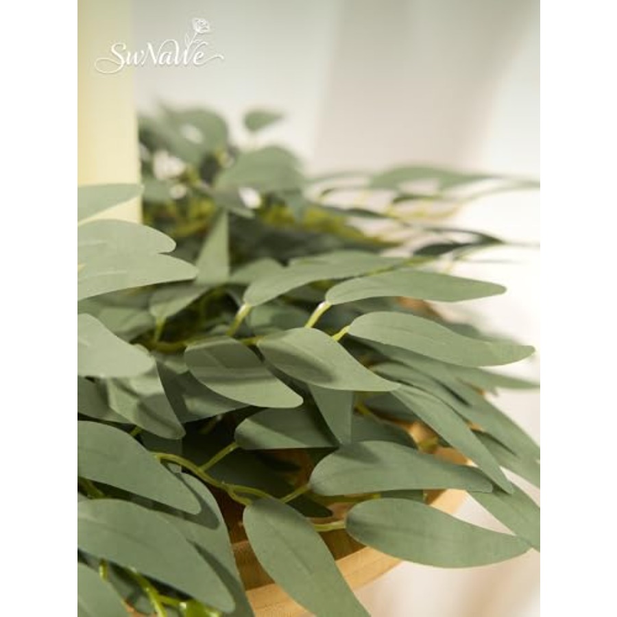 36pcs Artificial Italian Ruscu - Ruscus Stem Faux ulasan dan harga