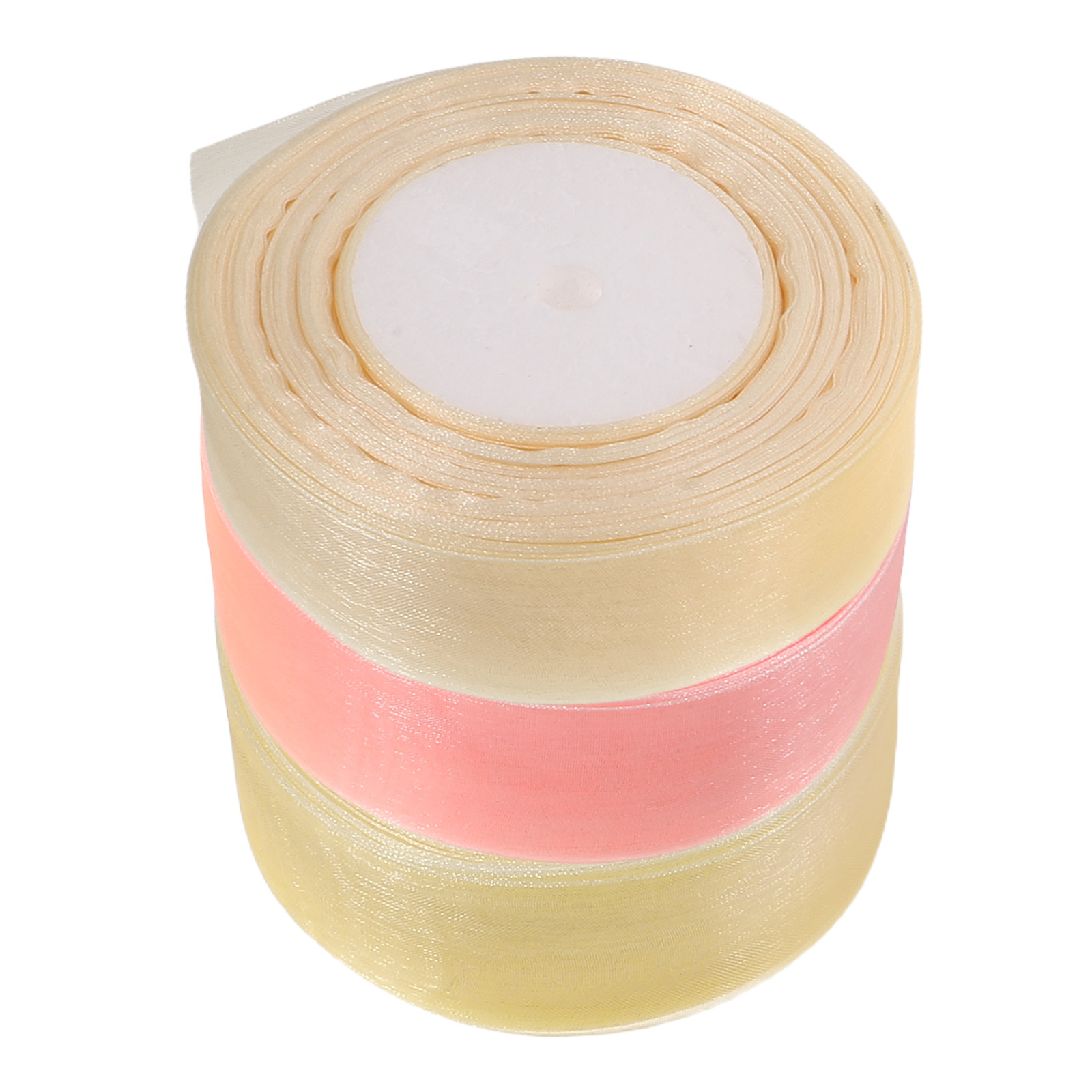 3 Rolls Clear Organza Ribbon 5 - Ribbon Organza Roll ulasan dan harga