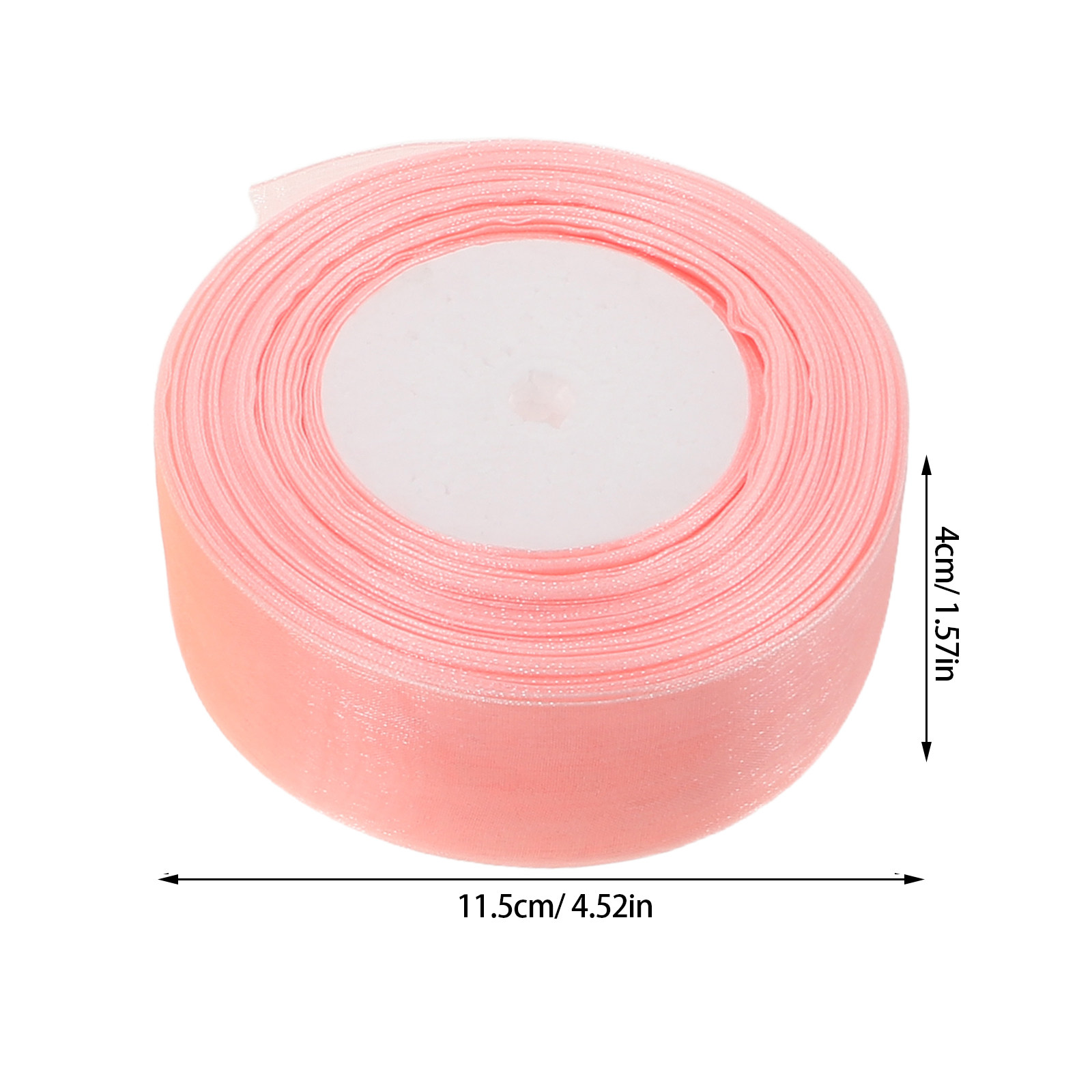 3 Rolls Clear Organza Ribbon 5 - Ribbon Organza Roll ulasan dan harga