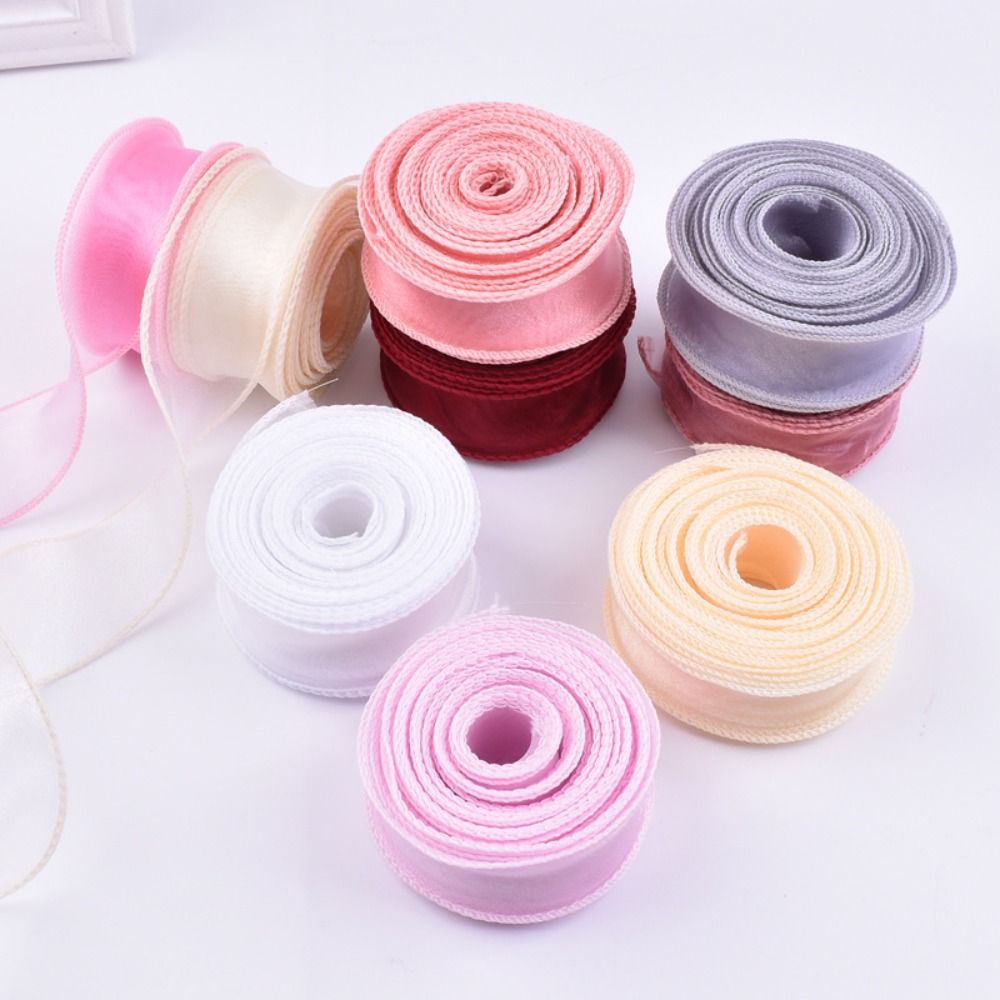 Roll of Satin Ribbon 40mm 10 Y - Ribbon Organza Roll ulasan dan harga