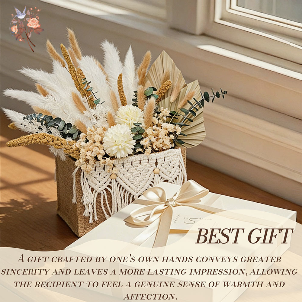 Artificial Dried Flower Bouque - Dried Flower Bunch ulasan dan harga