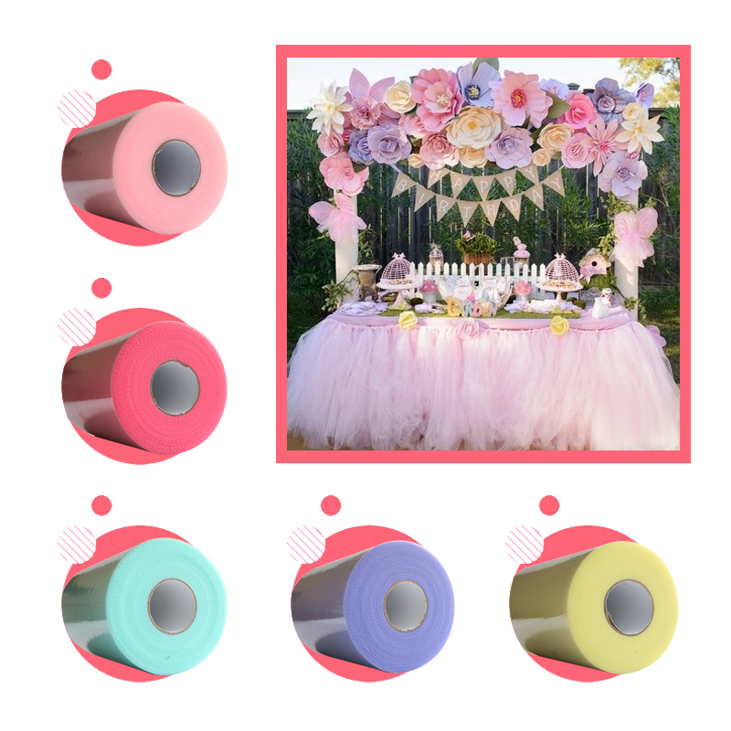 Blue Tutu Pink Sheer Organza F - Ribbon Organza Roll ulasan dan harga