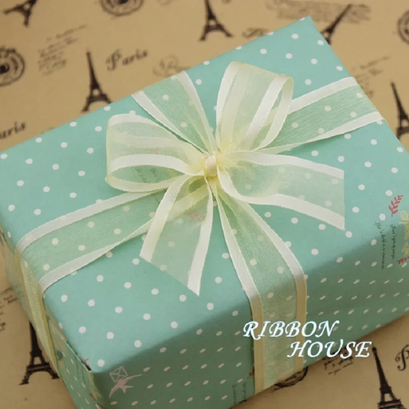 (50 Yards/roll) 25mm Broadside - Ribbon Organza Roll ulasan dan harga