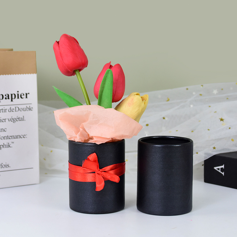 4pcs Mini Round Flower Box Gif - Florist Supply Buckets ulasan dan harga