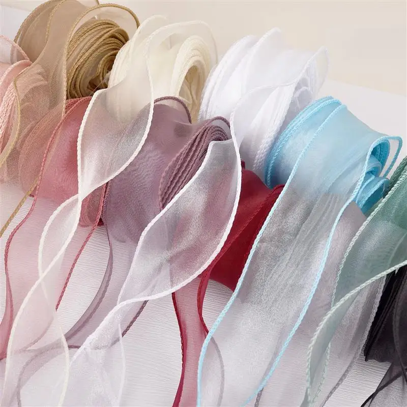 10m/ 2.2m Roll Solid Color Org - Ribbon Organza Roll ulasan dan harga
