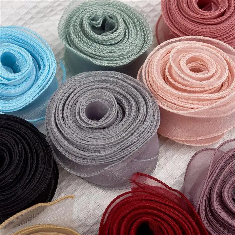 10m/ 2.2m Roll Solid Color Org - Ribbon Organza Roll ulasan dan harga