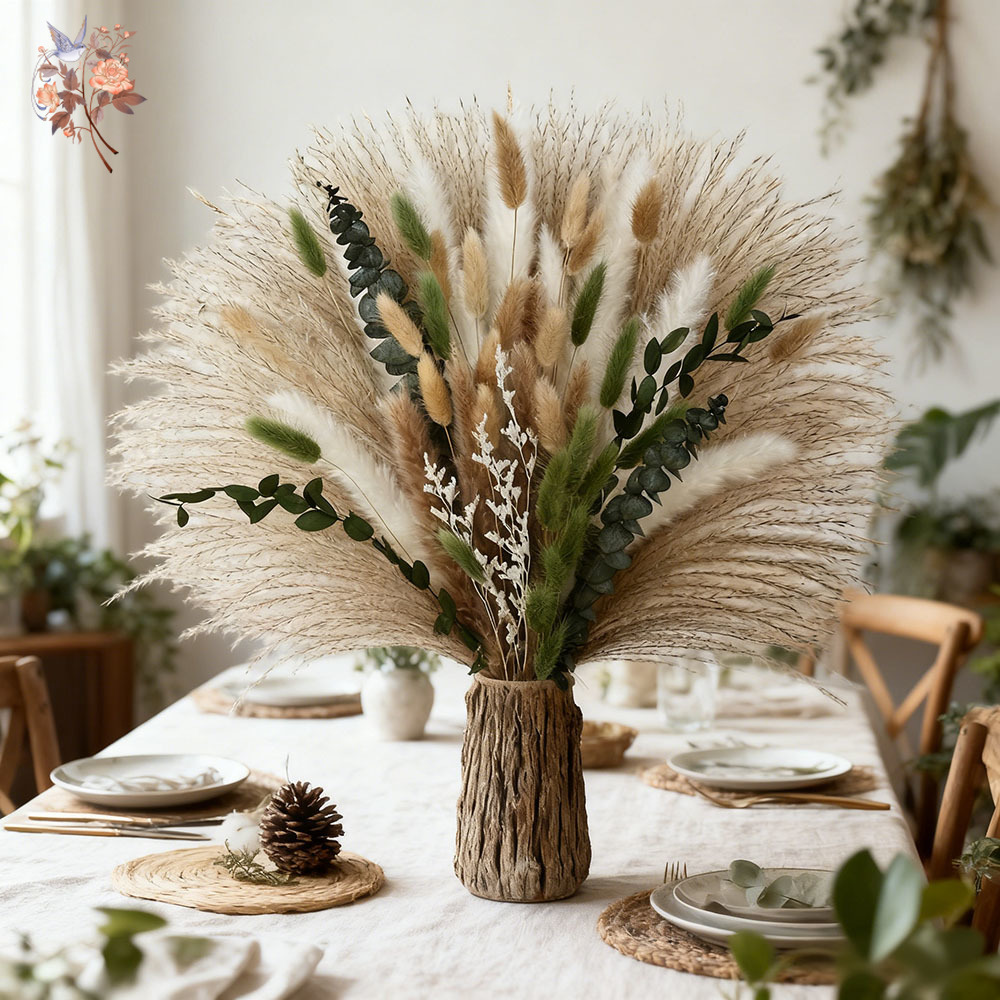 85PCS Natural Dried Flowers Pa - Dried Flower Bunch ulasan dan harga