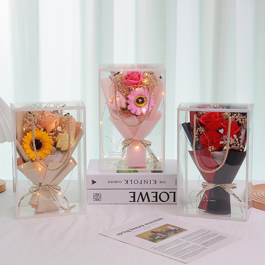 Soap Flower Decorative Bouquet - Dried Flower Bunch ulasan dan harga