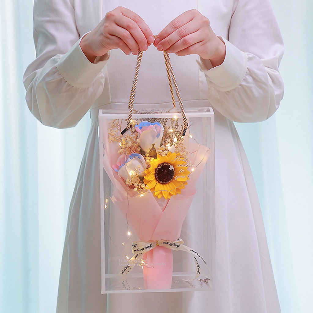 Soap Flower Decorative Bouquet - Dried Flower Bunch ulasan dan harga