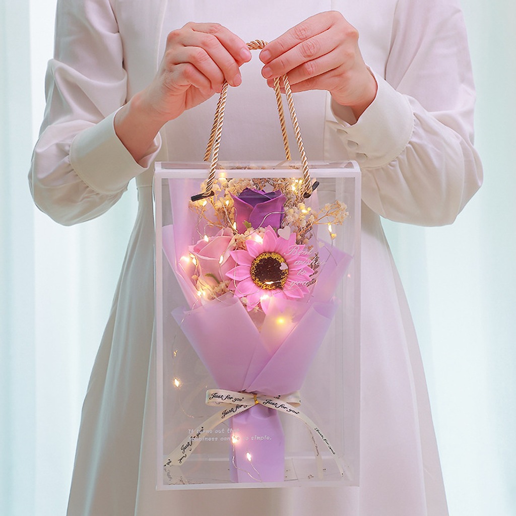 Soap Flower Decorative Bouquet - Dried Flower Bunch ulasan dan harga