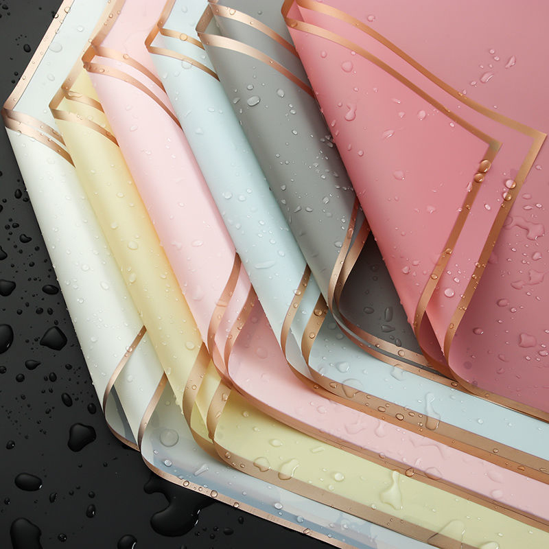 10pcs/set Waterproof Gold Bord - Florist Supply Shop ulasan dan harga