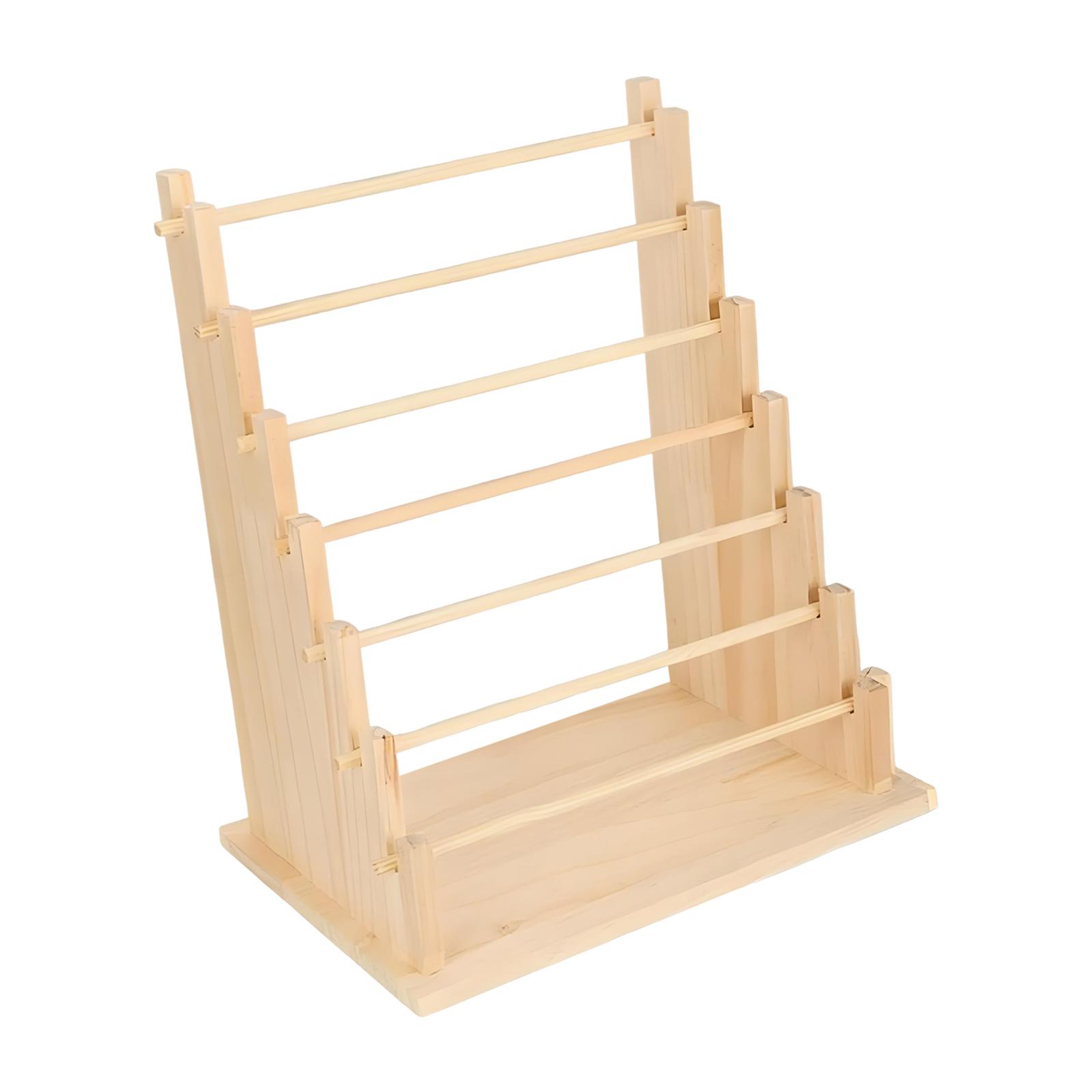 Wooden Ribbon Organizer Rack B - Florist Supply Shop ulasan dan harga
