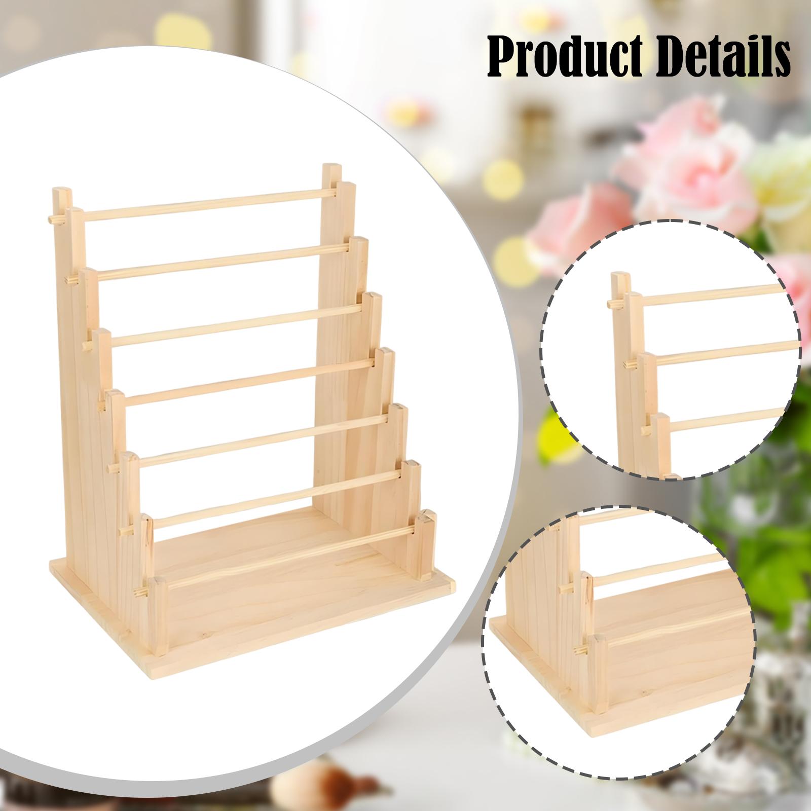 Wooden Ribbon Organizer Rack B - Florist Supply Shop ulasan dan harga