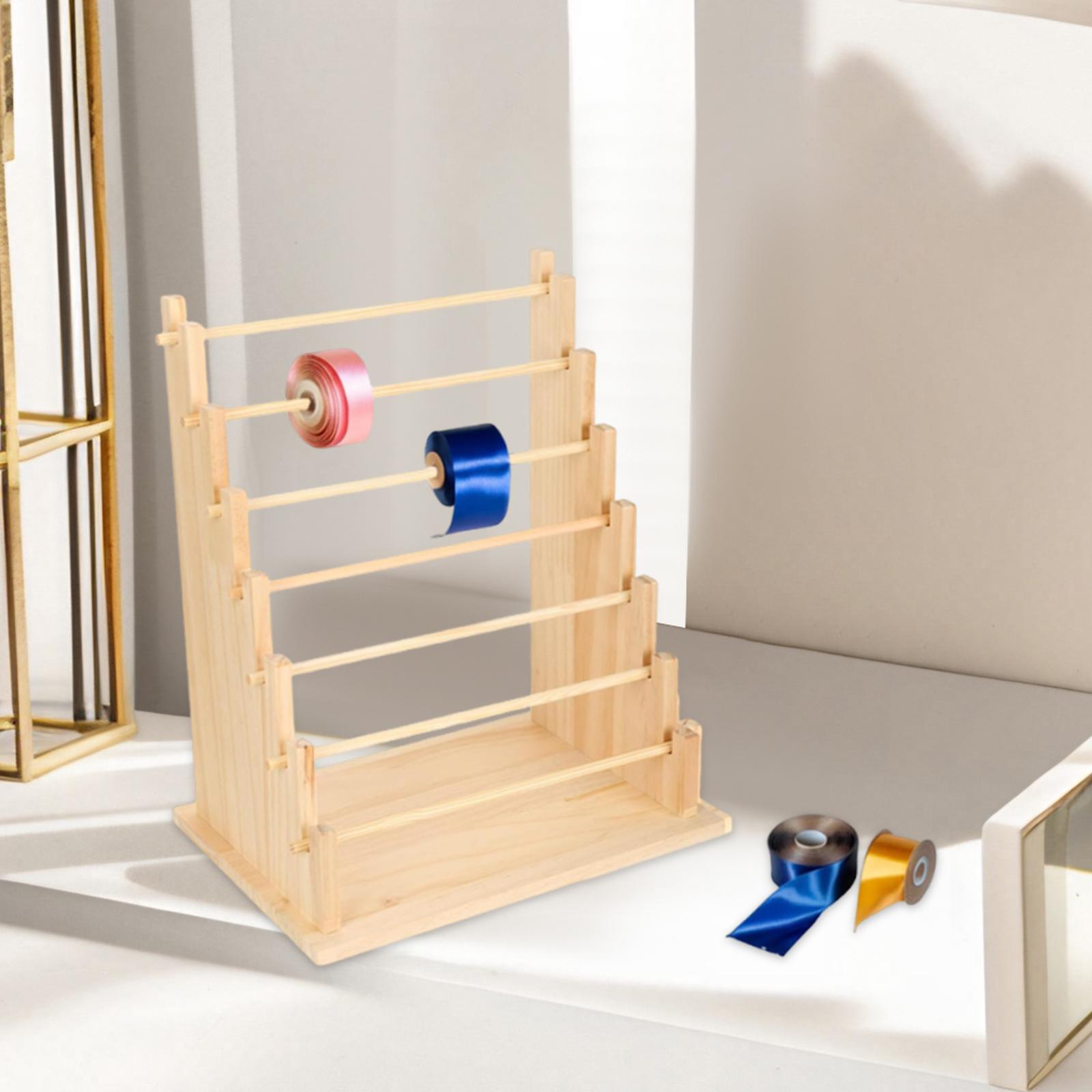 Wooden Ribbon Organizer Rack B - Florist Supply Shop ulasan dan harga